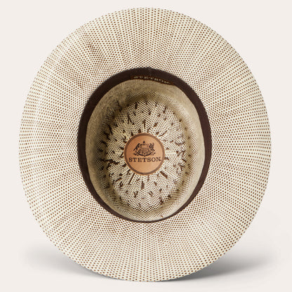 Double Bogey Raffia Straw Hat Natural Brown