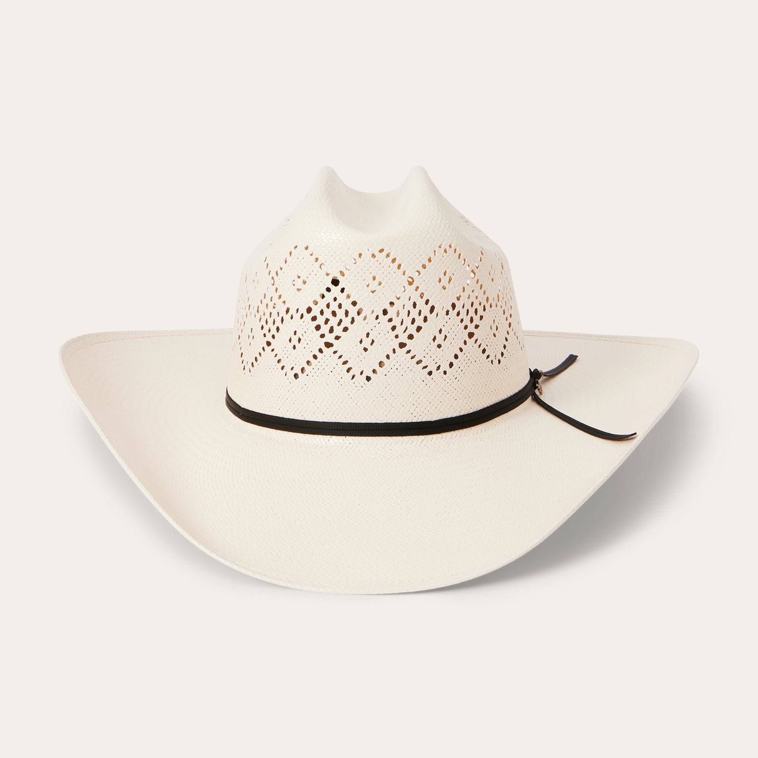Brookwood 10X Straw Cowboy Hat Natural