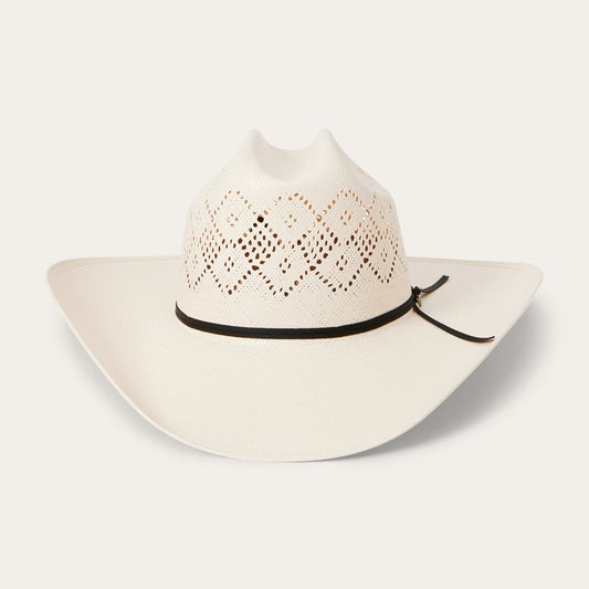 Brookwood 10X Straw Cowboy Hat Natural