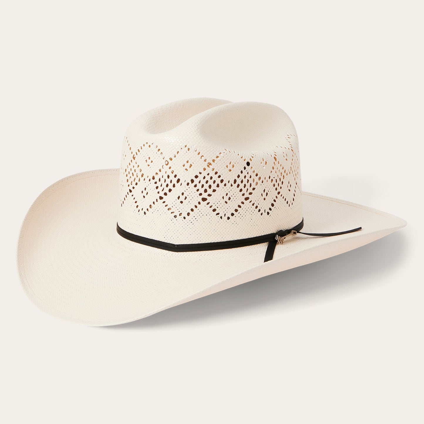 Brookwood 10X Straw Cowboy Hat Natural