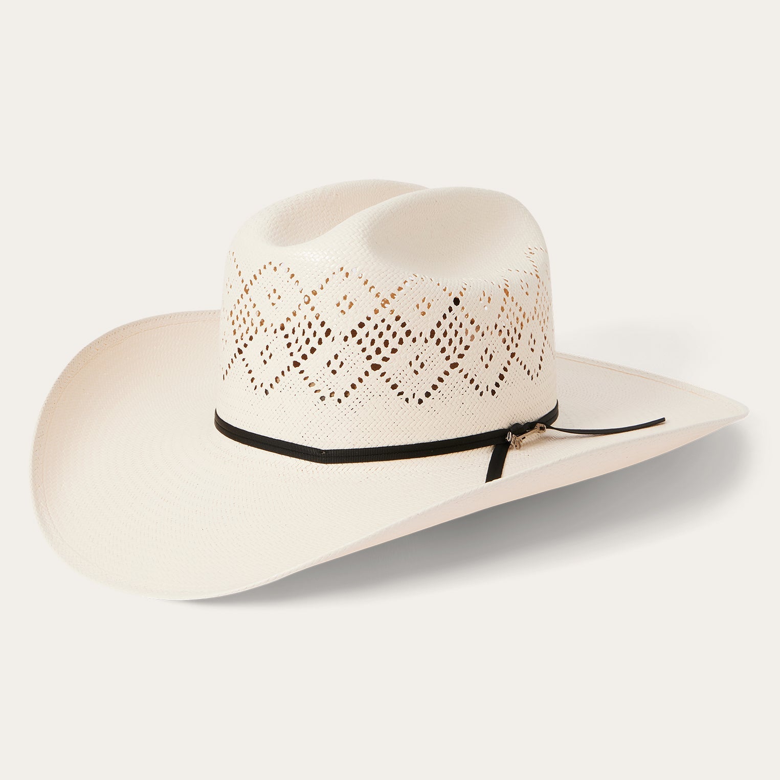 Brookwood 10X Straw Cowboy Hat Natural