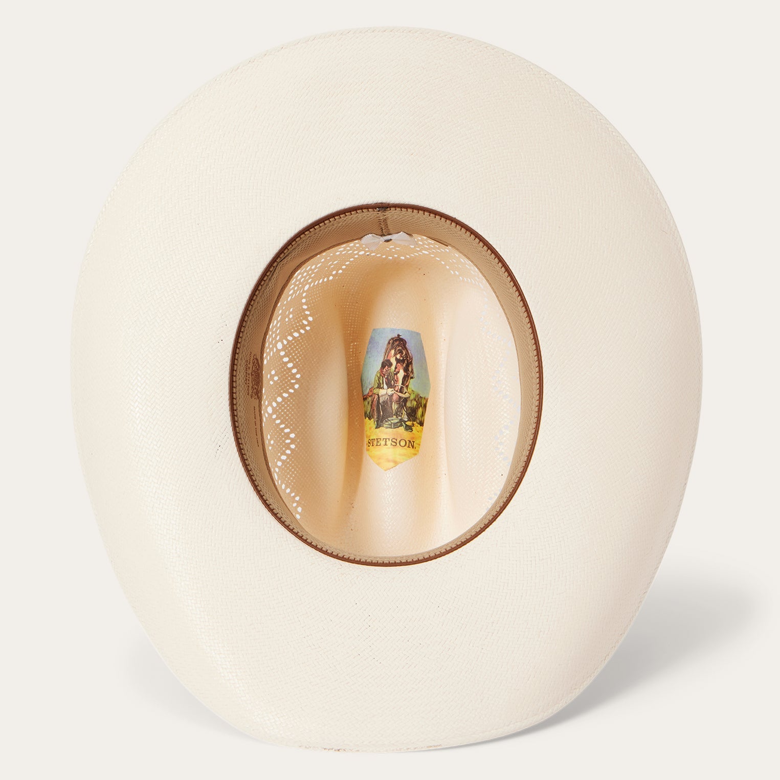 Brookwood 10X Straw Cowboy Hat Natural