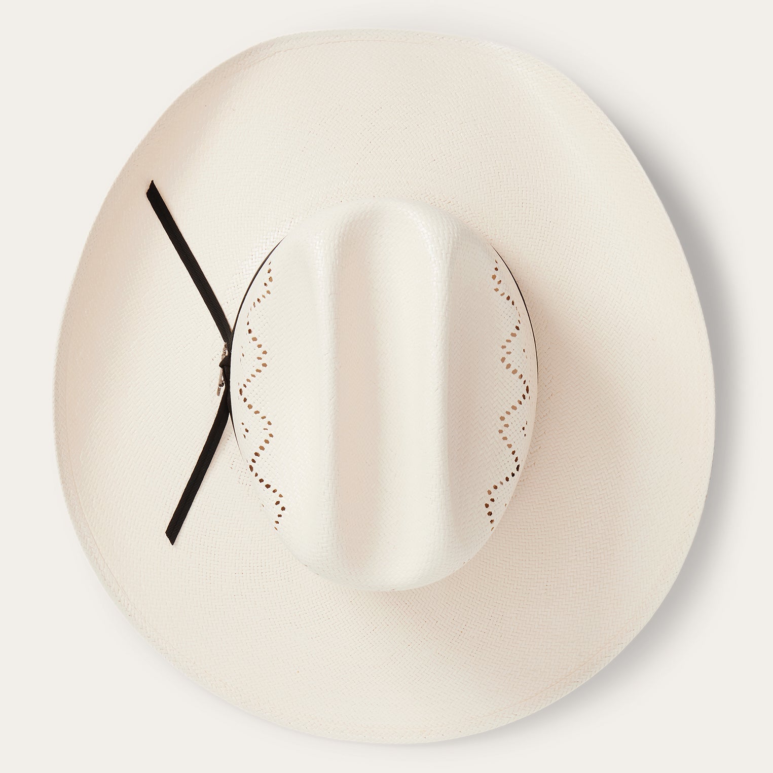 Brookwood 10X Straw Cowboy Hat Natural