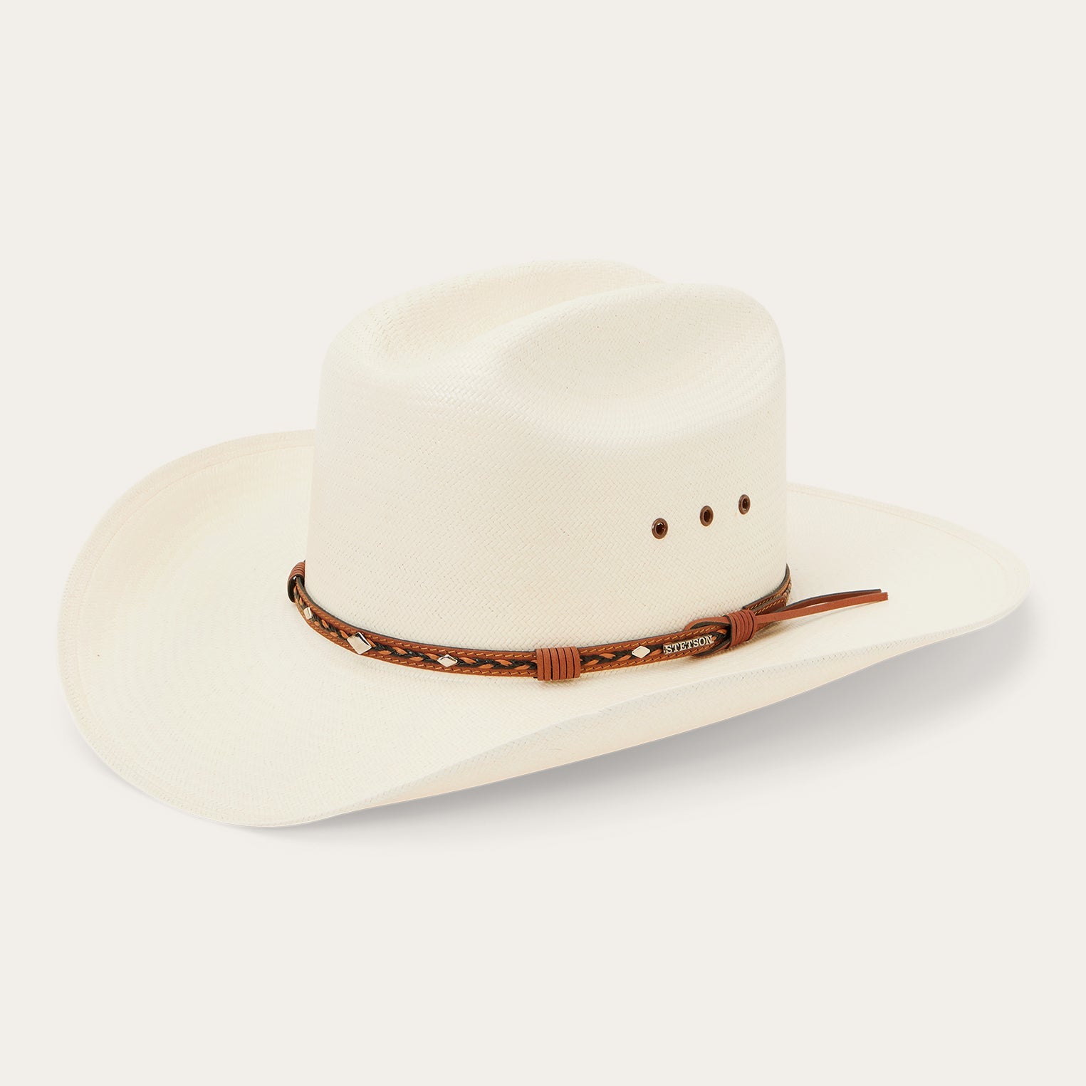 Ocala 8X Straw Cowboy Hat Natural