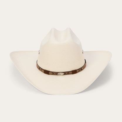 Rodeo 10X Straw Cowboy Hat Natural