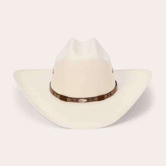 Rodeo 10X Straw Cowboy Hat Natural