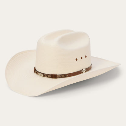Rodeo 10X Straw Cowboy Hat Natural