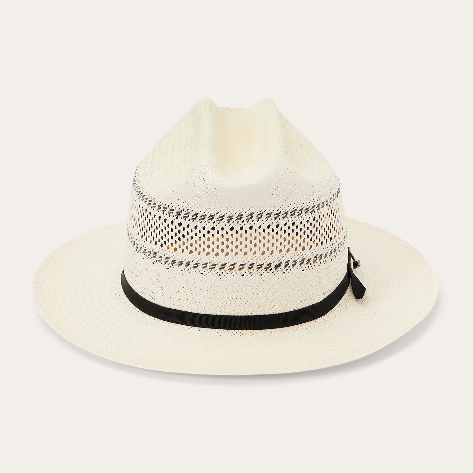 Open Road Straw Hat Natural/Black