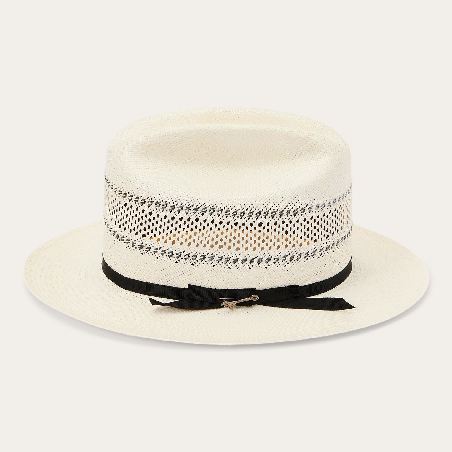 Open Road Straw Hat Natural/Black