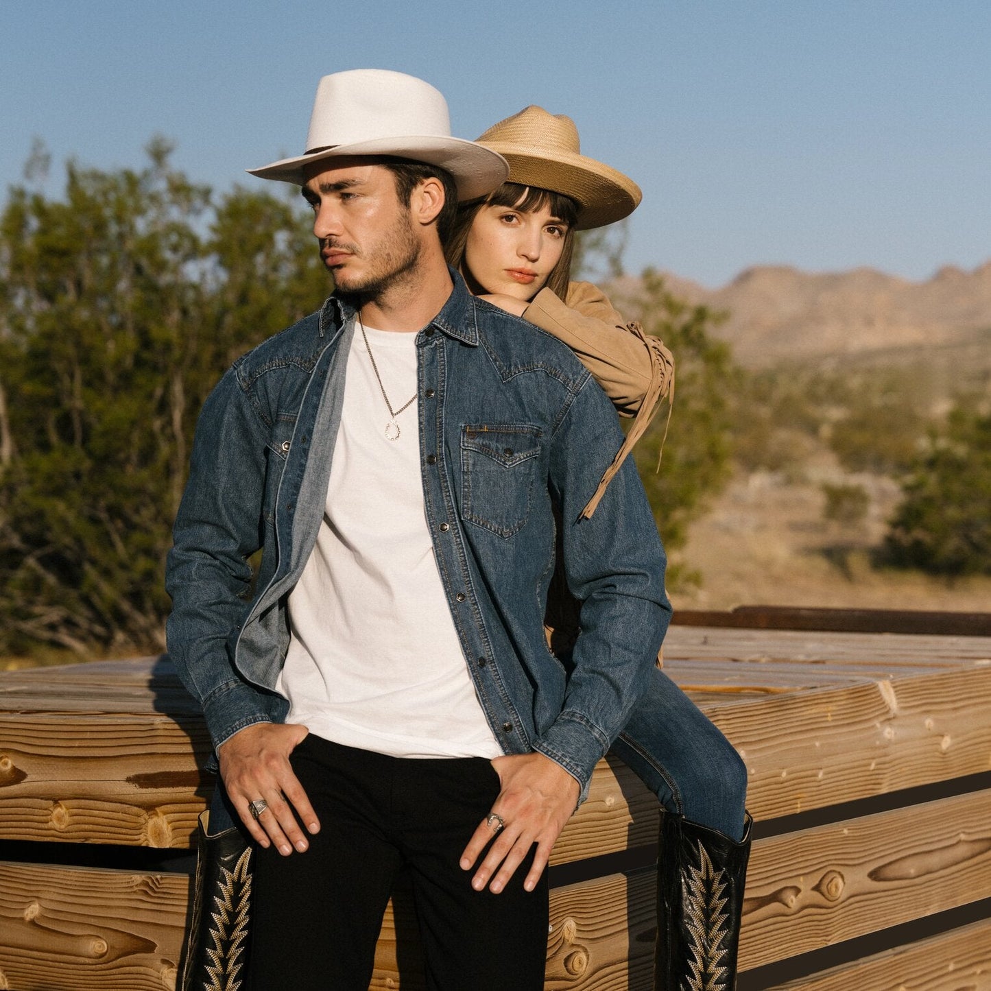 Woodrow Straw Hat Bleach