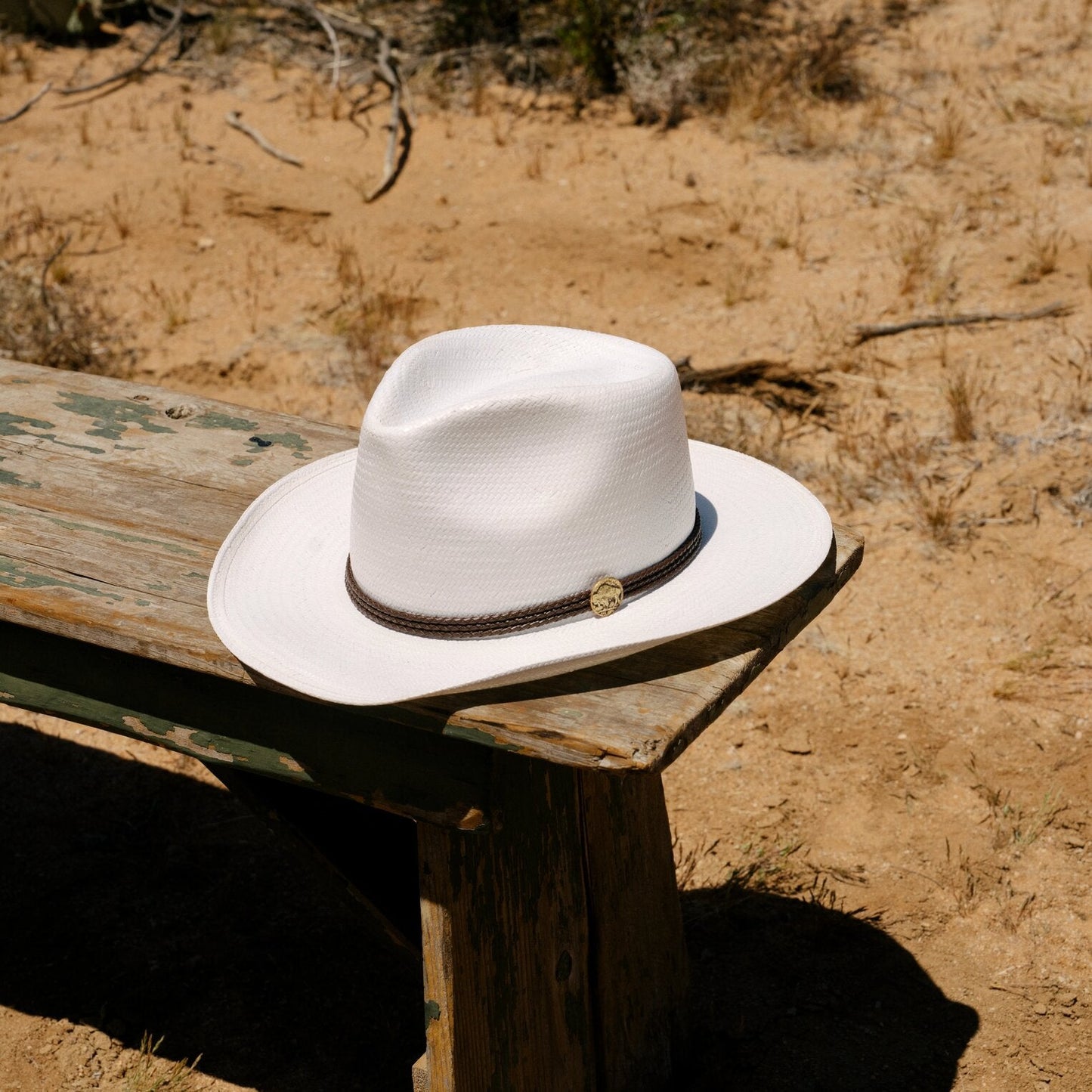Woodrow Straw Hat Bleach