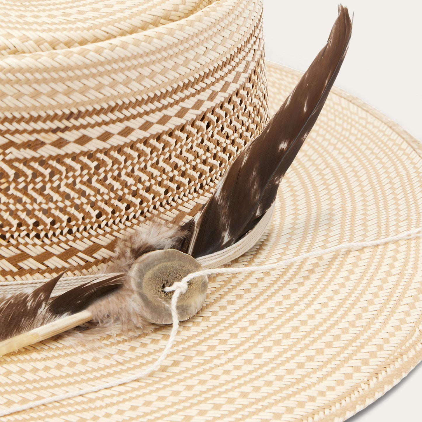 Batterson Straw Hat Natural/Tan