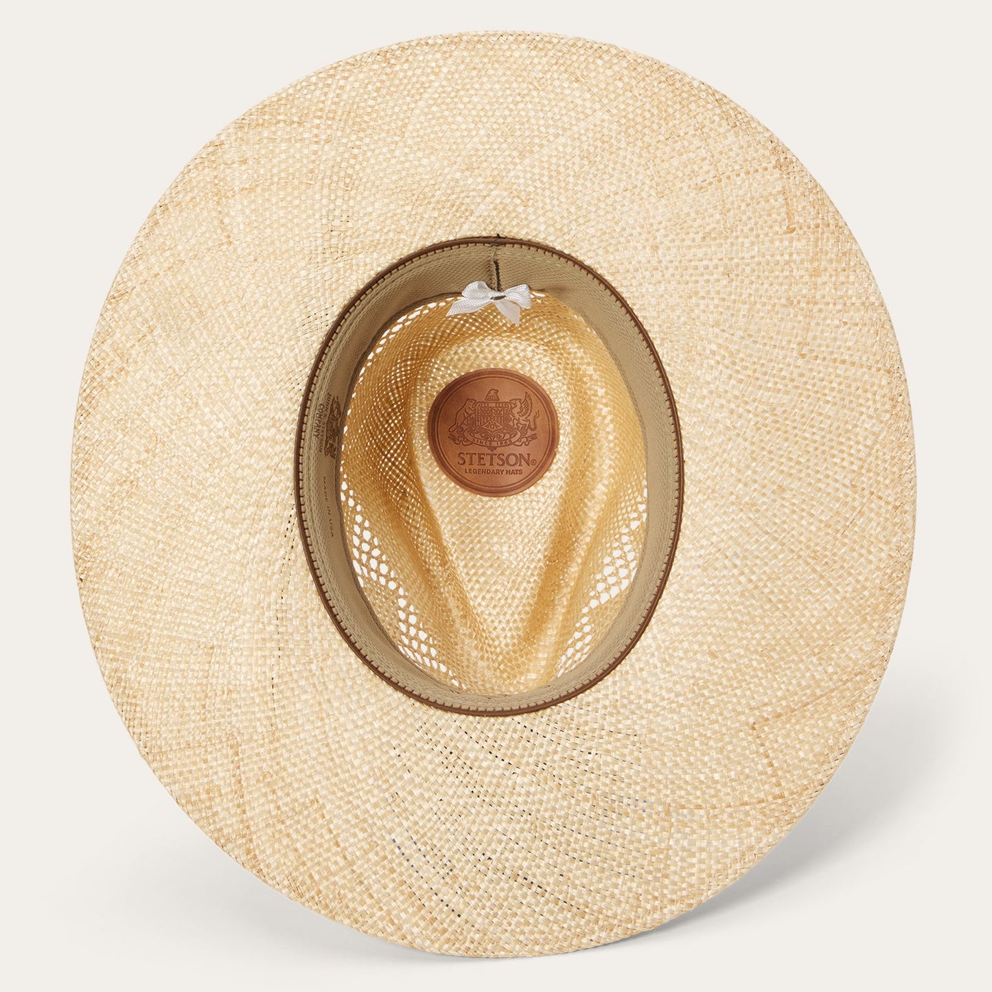 Chorus Straw Flat Brim Hat Natural