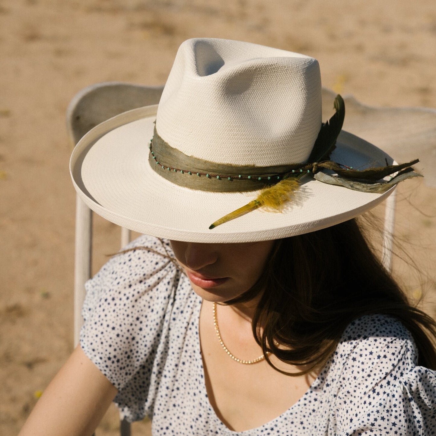 Free Thinker Straw Hat Natural