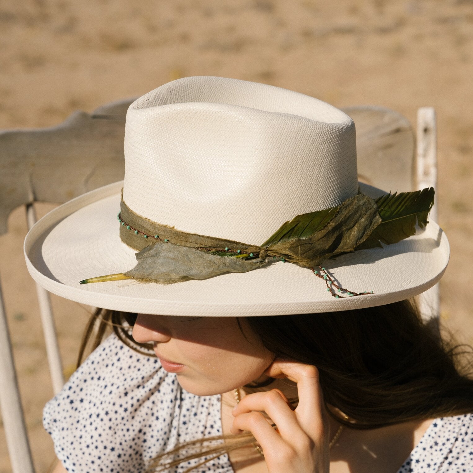 Free Thinker Straw Hat Natural