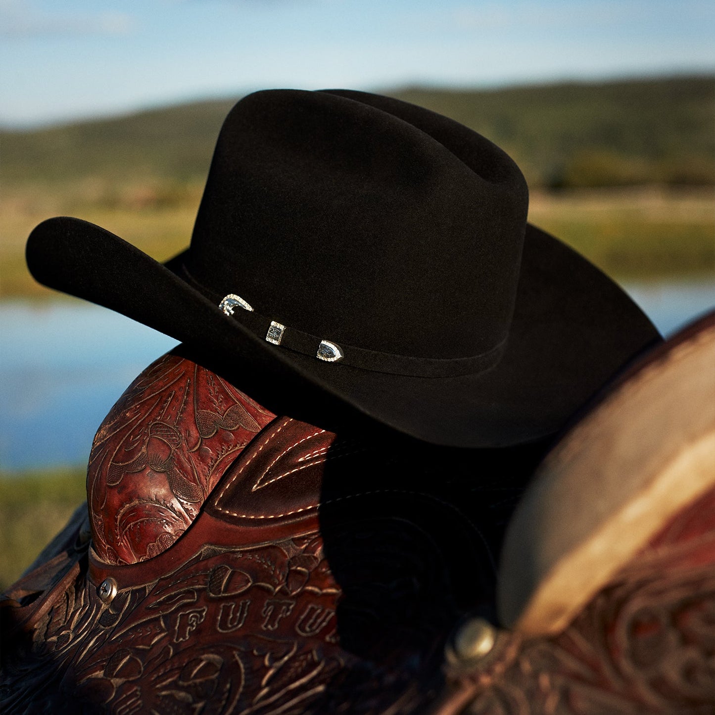 Skyline 7242 6X Cowboy Hat Black