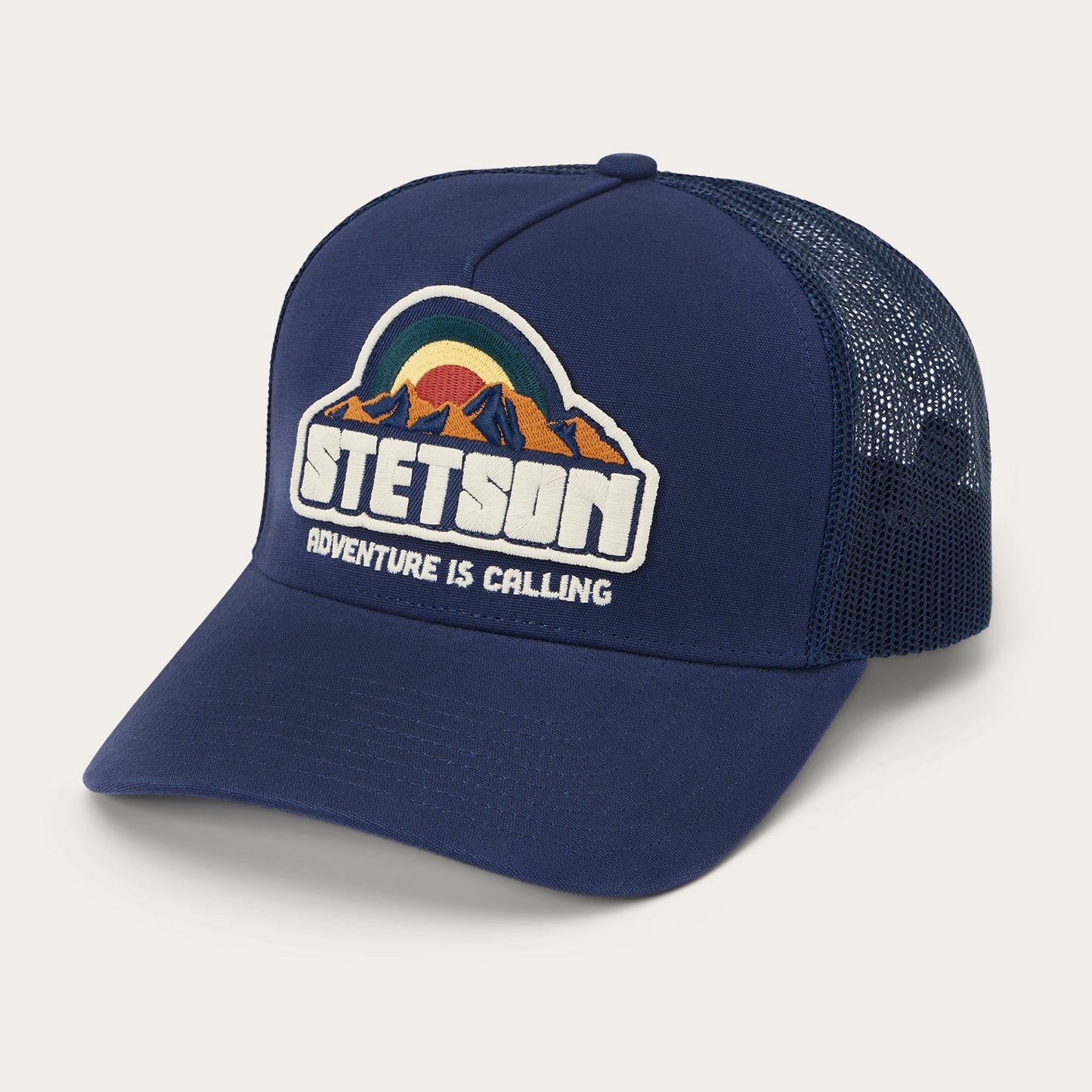 Mountain Sunset Trucker Cap Navy