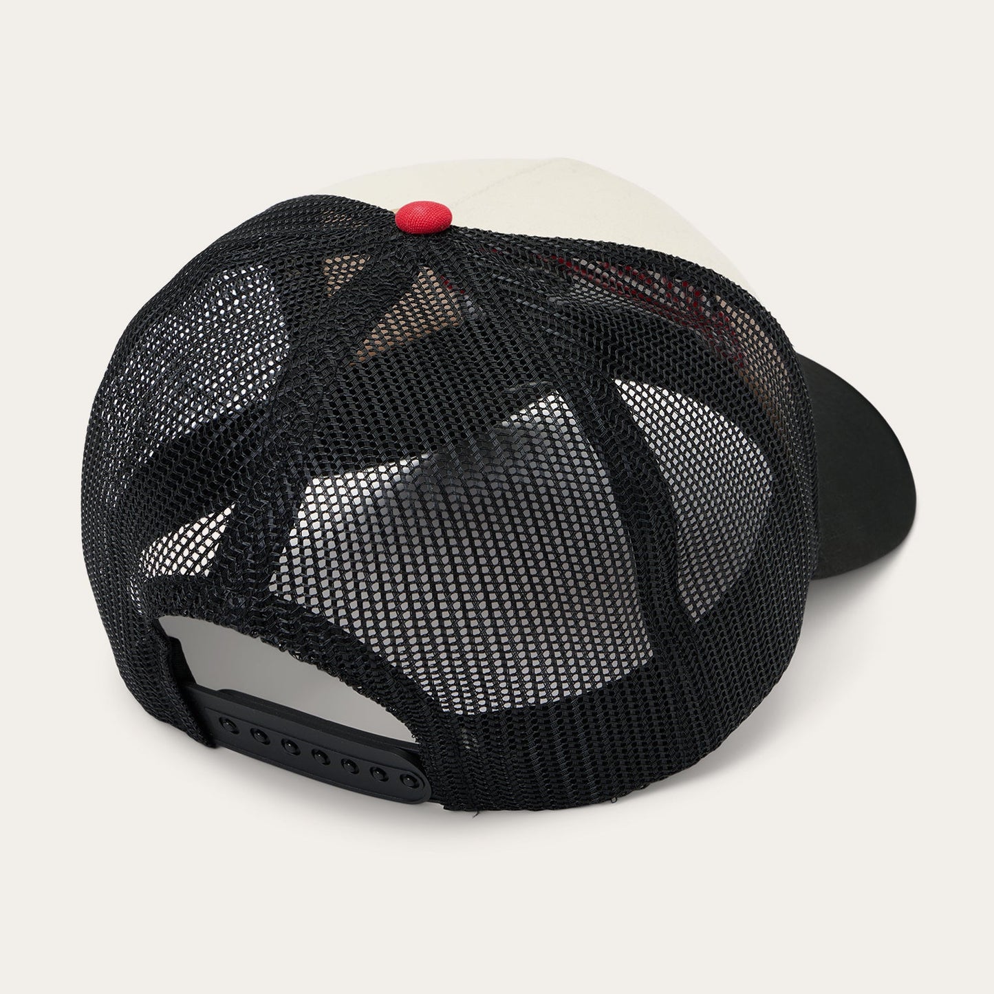 Rodeo Patch Trucker Cap Off White / Black