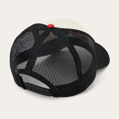 Rodeo Patch Trucker Cap Off White / Black