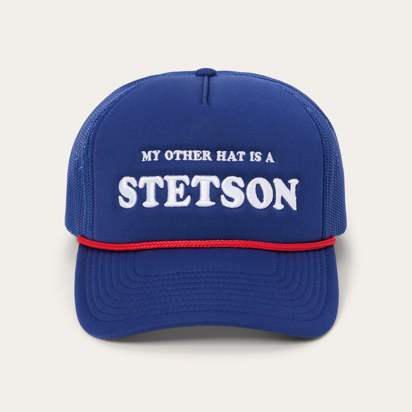 My Other Hat Is A Stetson Trucker Cap Royal
