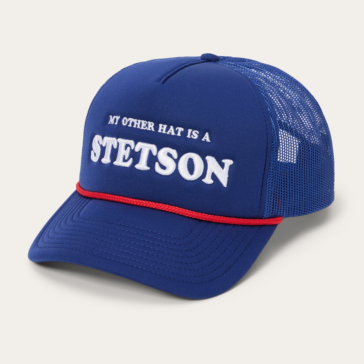 My Other Hat Is A Stetson Trucker Cap Royal