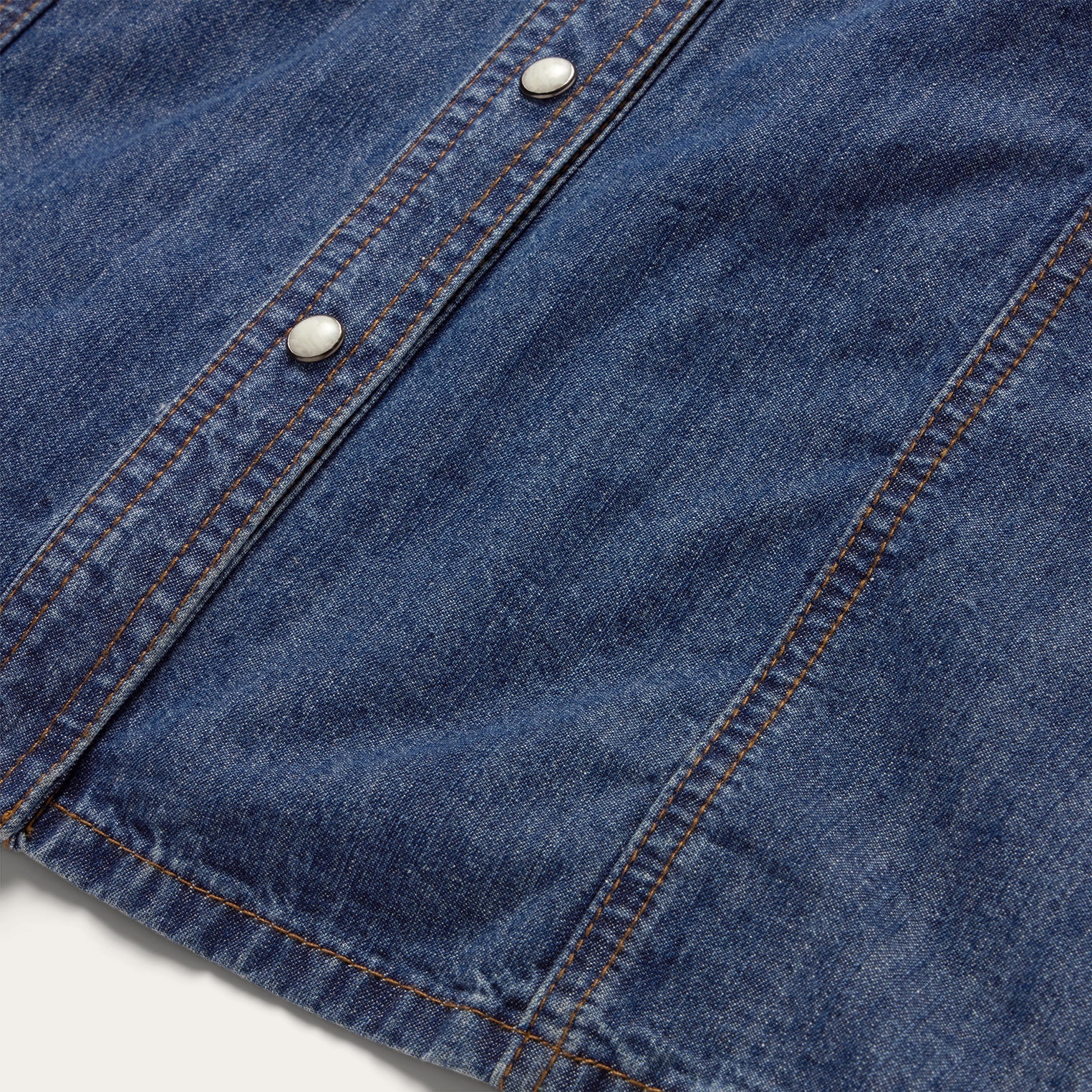 Dark Blue Denim Shirt Dress Blue