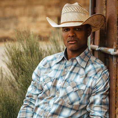 Classic 20X Straw Cowboy Hat Ivory/Wheat