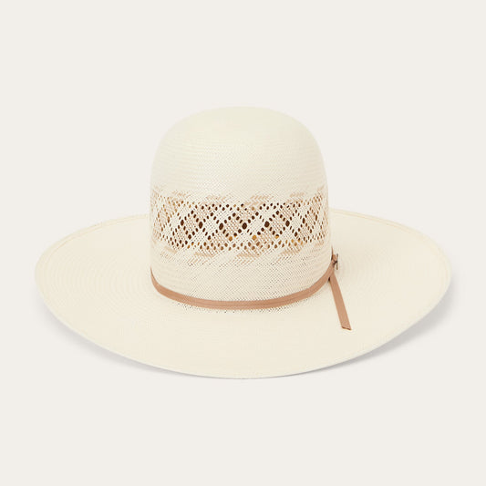 Thunder 10X Straw Cowboy Hat Ivory Gray