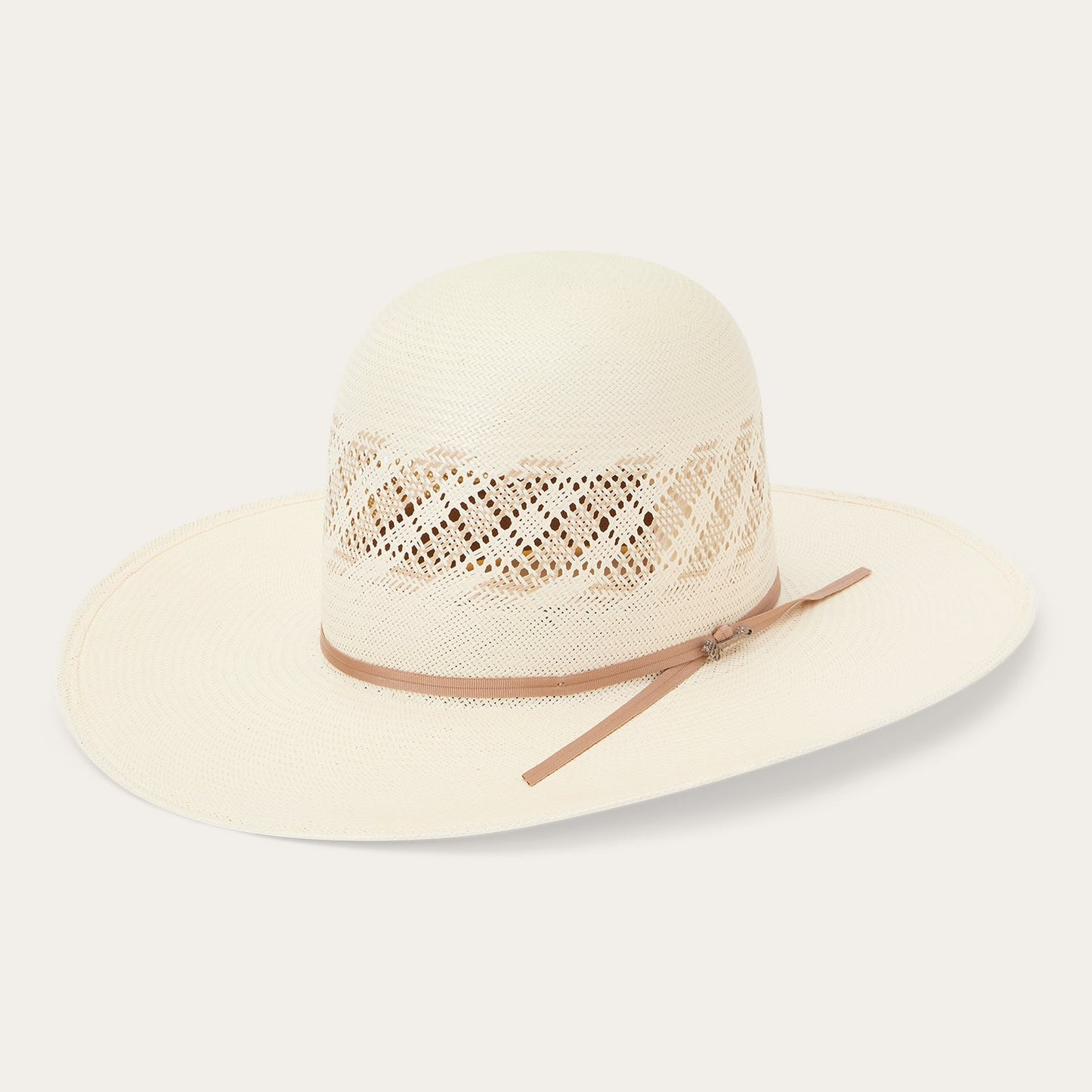 Thunder 10X Straw Cowboy Hat Ivory Gray