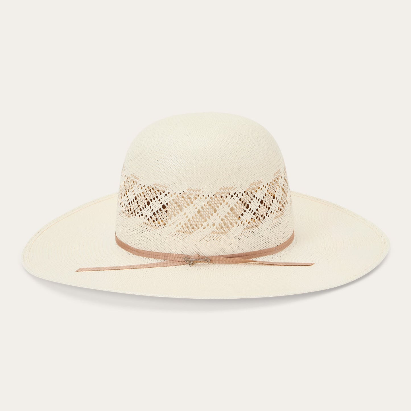 Thunder 10X Straw Cowboy Hat Ivory Gray