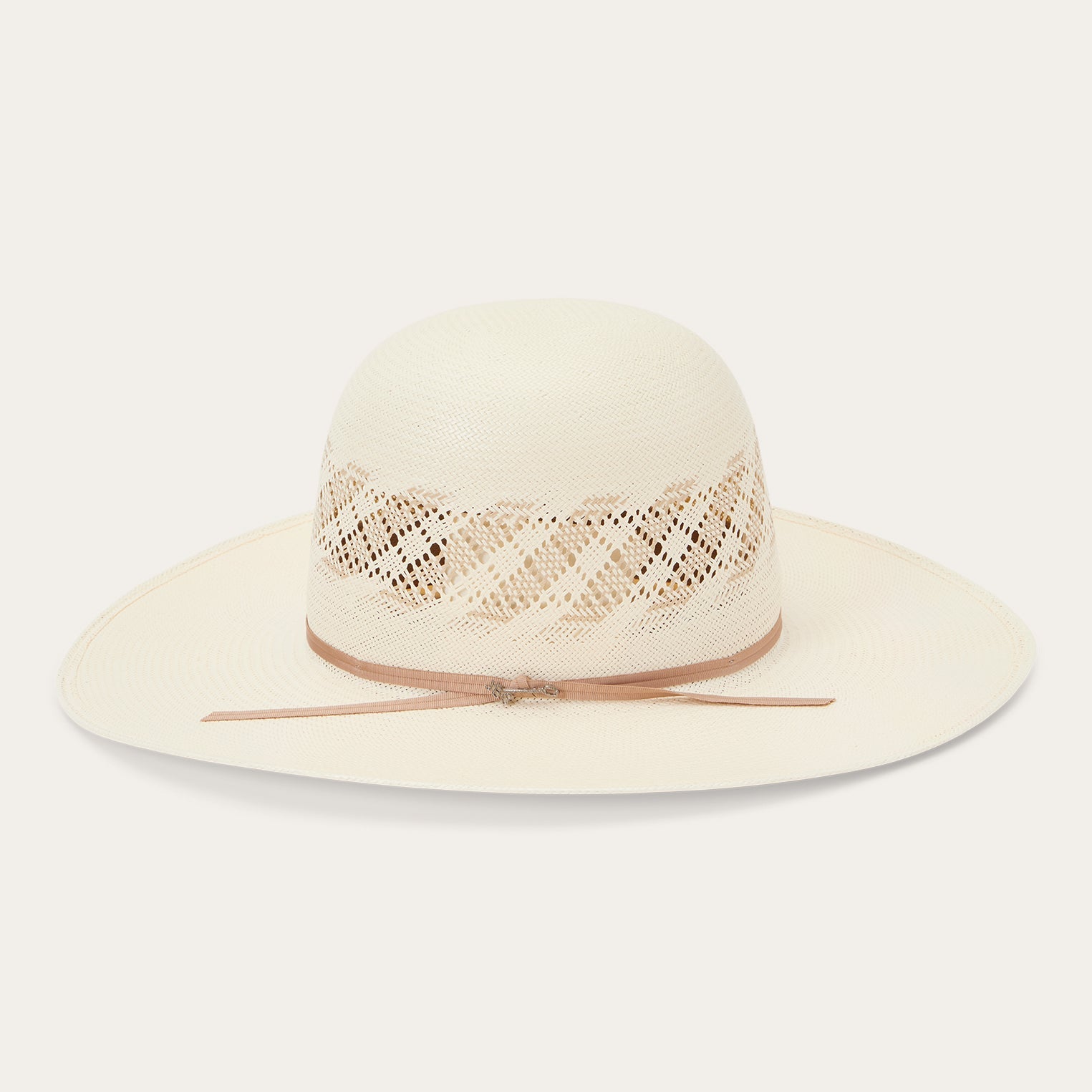 Thunder 10X Straw Cowboy Hat Ivory Gray