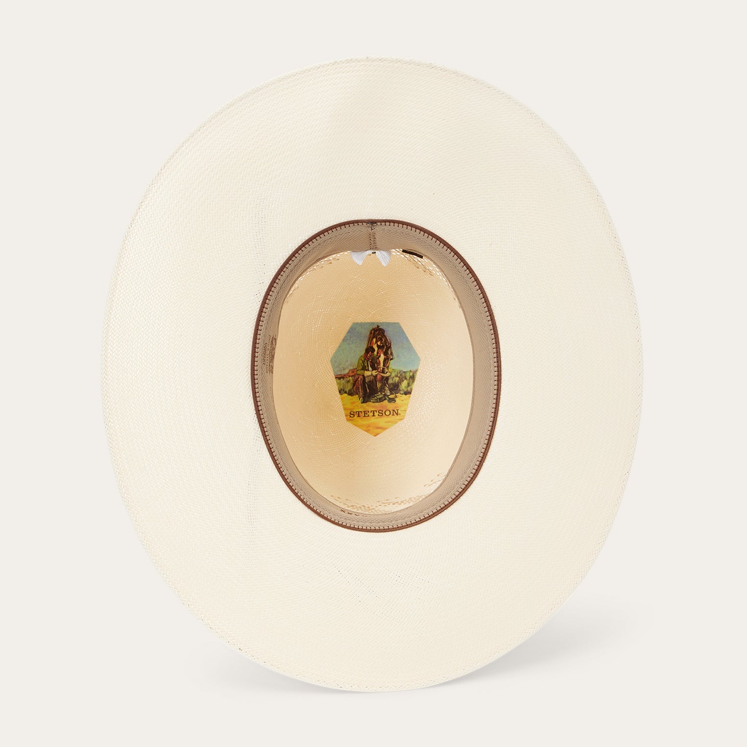 Thunder 10X Straw Cowboy Hat Ivory Gray