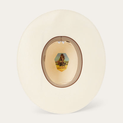 Thunder 10X Straw Cowboy Hat Ivory Gray
