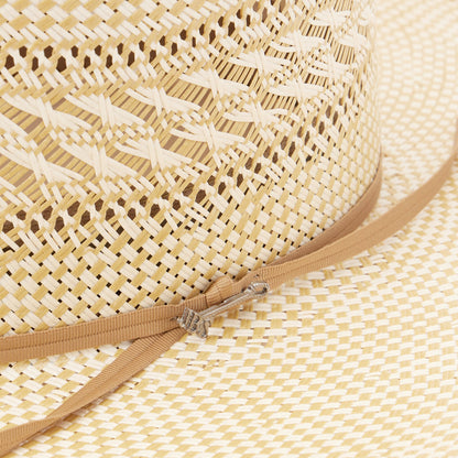 Classic 20X Straw Cowboy Hat Ivory/Wheat