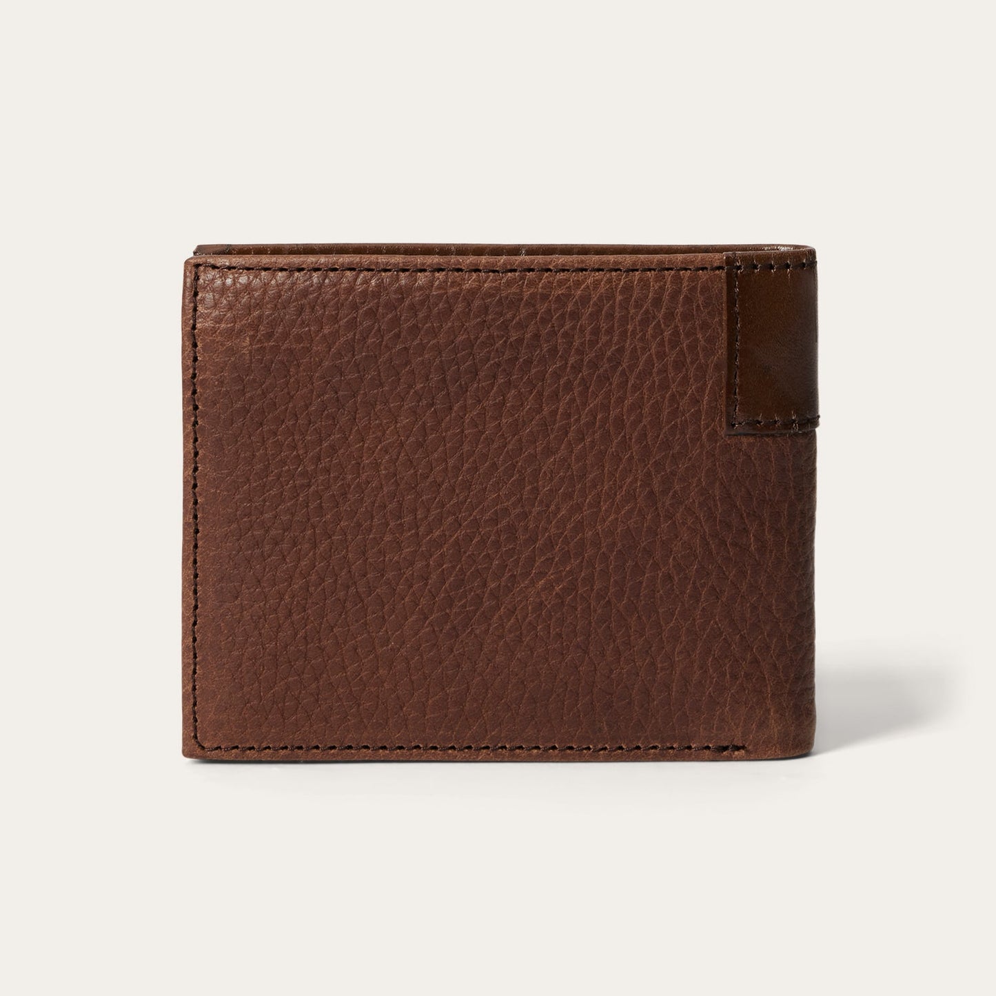Steer Head Bi-Fold Wallet Brown