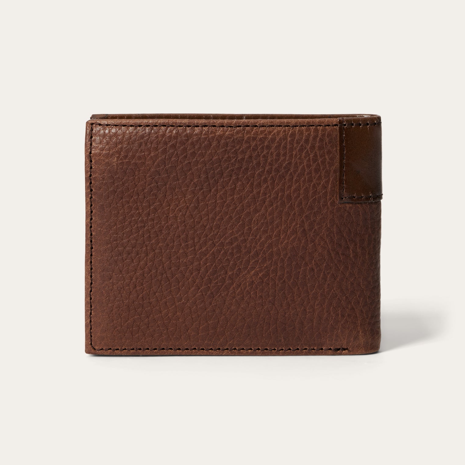 Steer Head Bi-Fold Wallet Brown