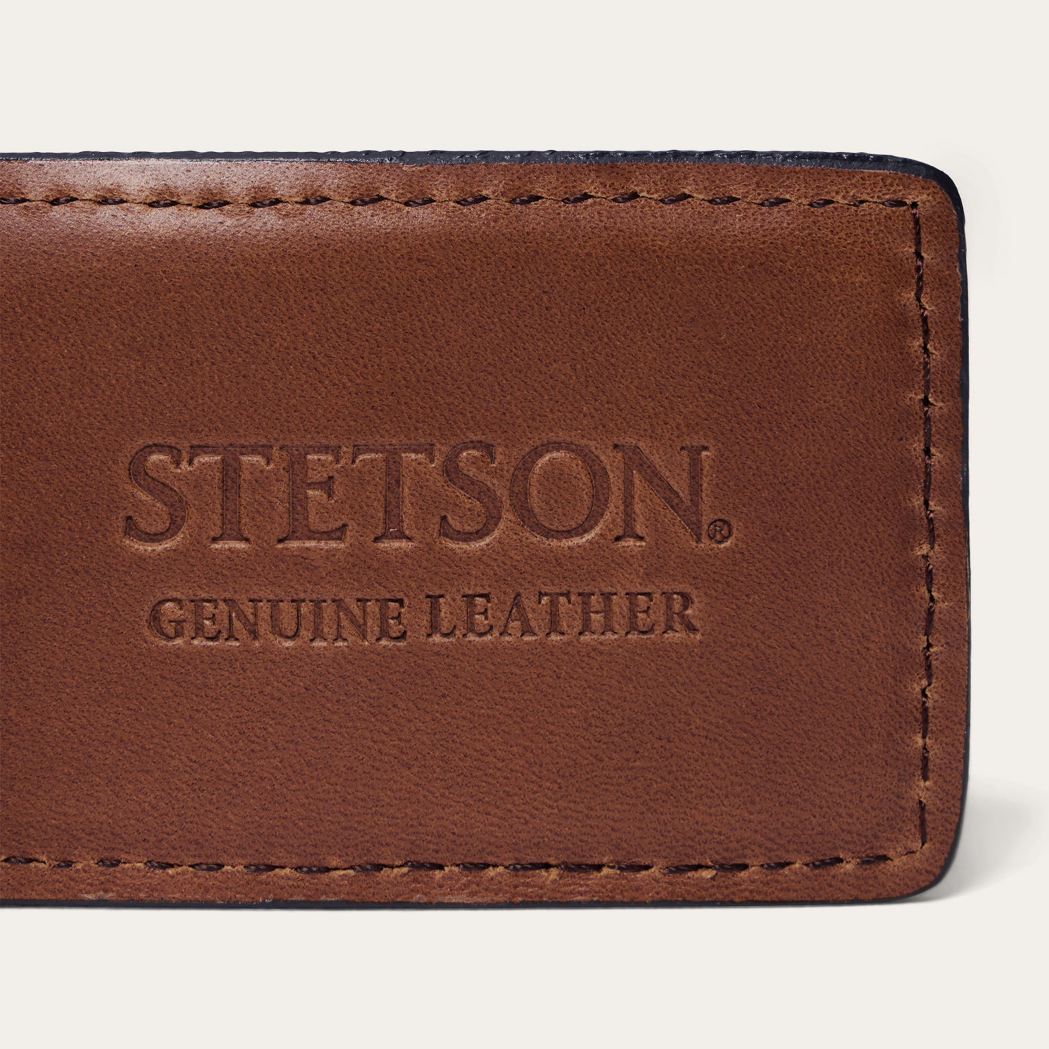 Steer Head Money Clip Brown
