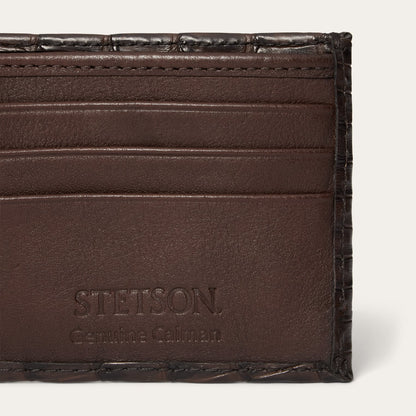 Caiman Bi-Fold Wallet Cigar Classic