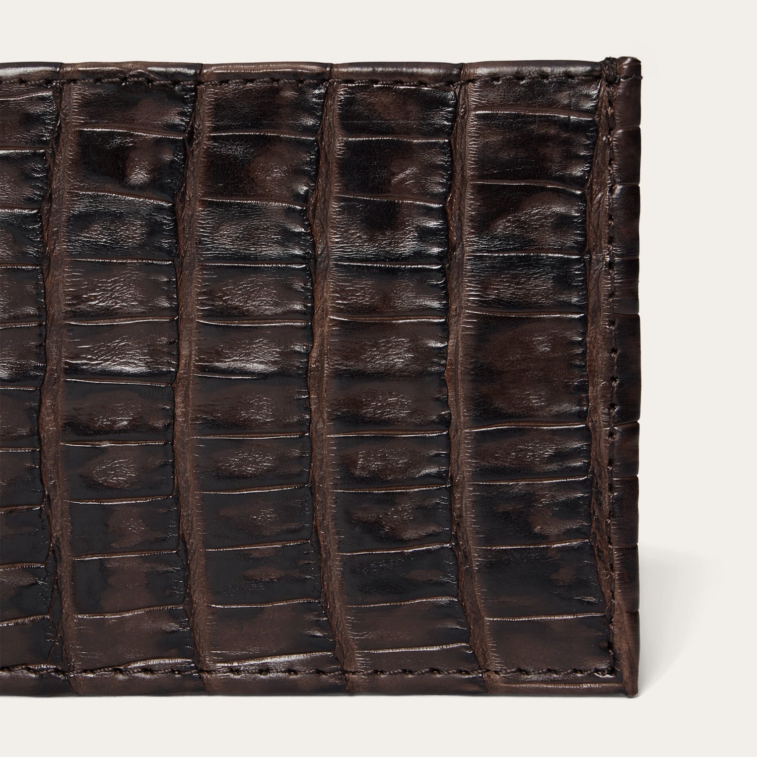 Caiman Bi-Fold Wallet Cigar Classic