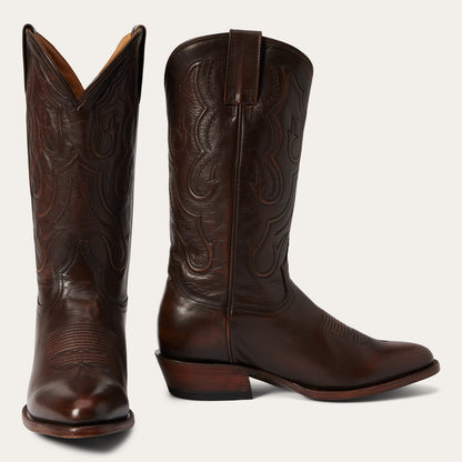 Carlisle Western Boots Burnished Brown