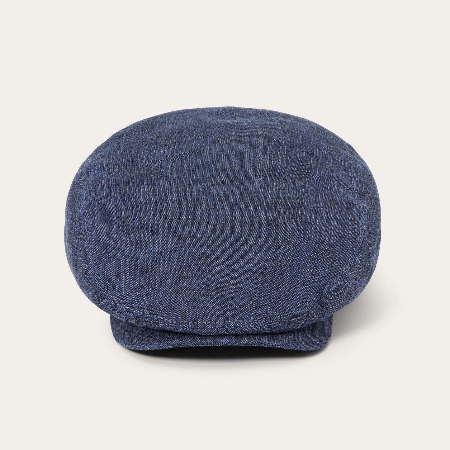 Linen Driver Cap Blue