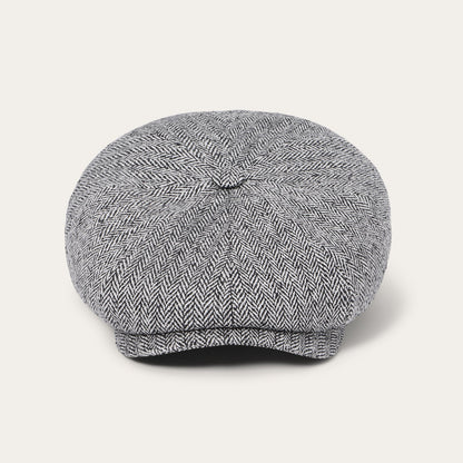 Herringbone Silk Hatteras Black Herringbone