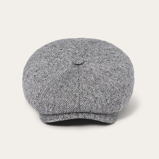 Herringbone Silk Hatteras Black Herringbone