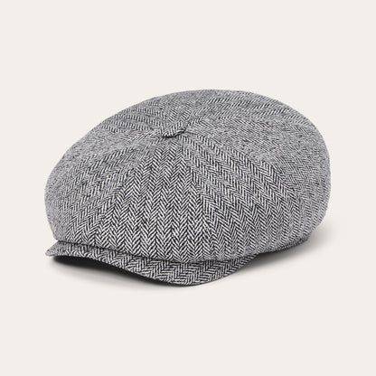 Herringbone Silk Hatteras Black Herringbone