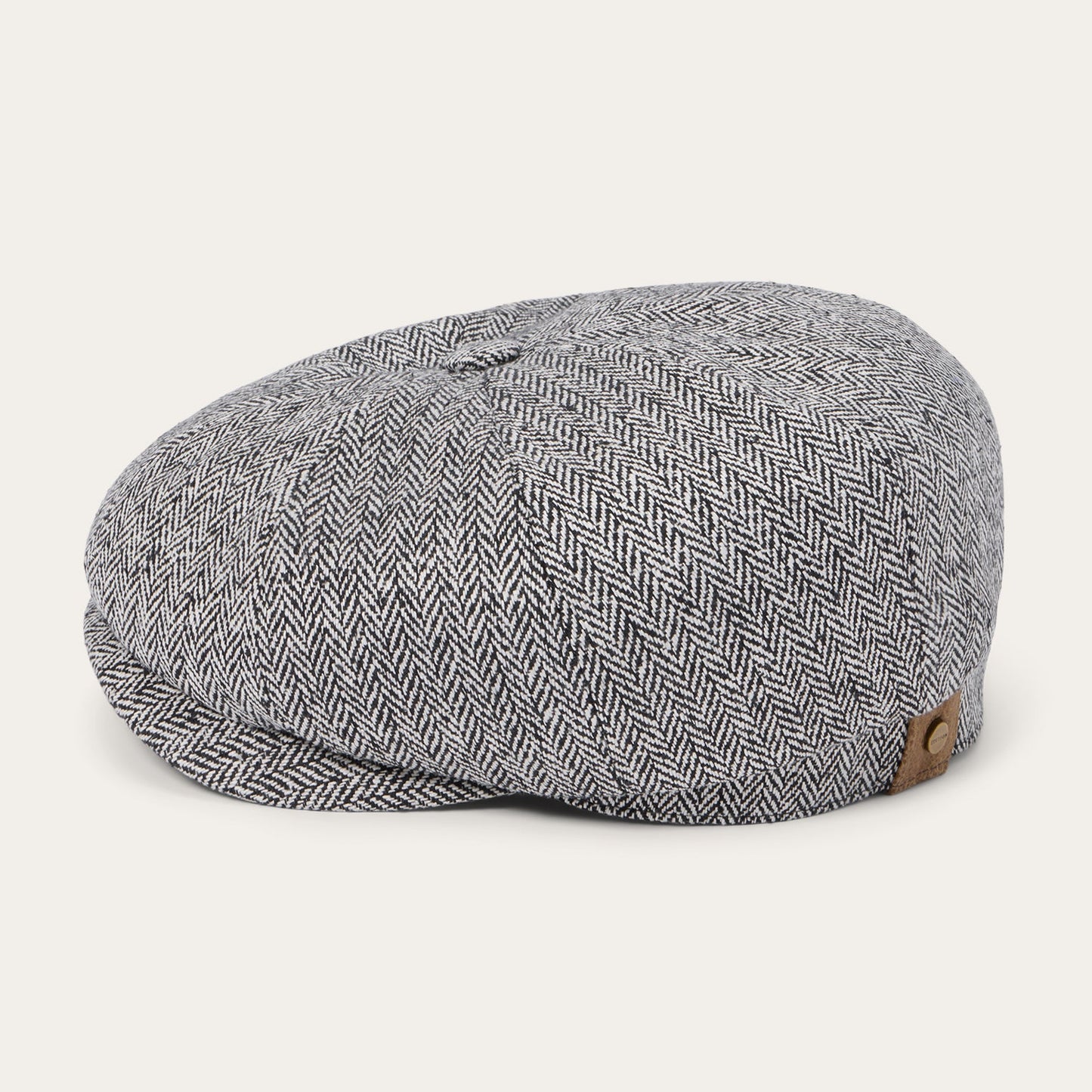 Herringbone Silk Hatteras Black Herringbone