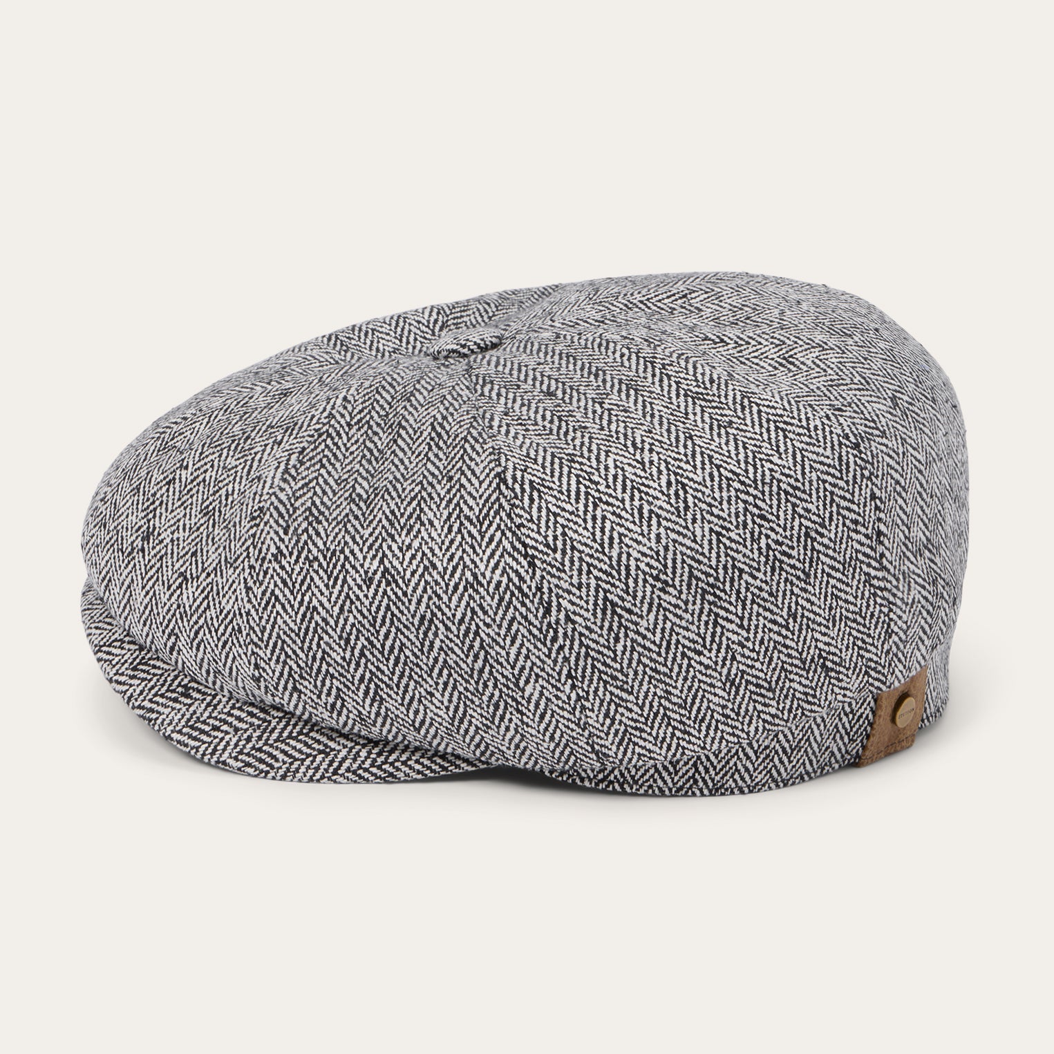 Herringbone Silk Hatteras Black Herringbone