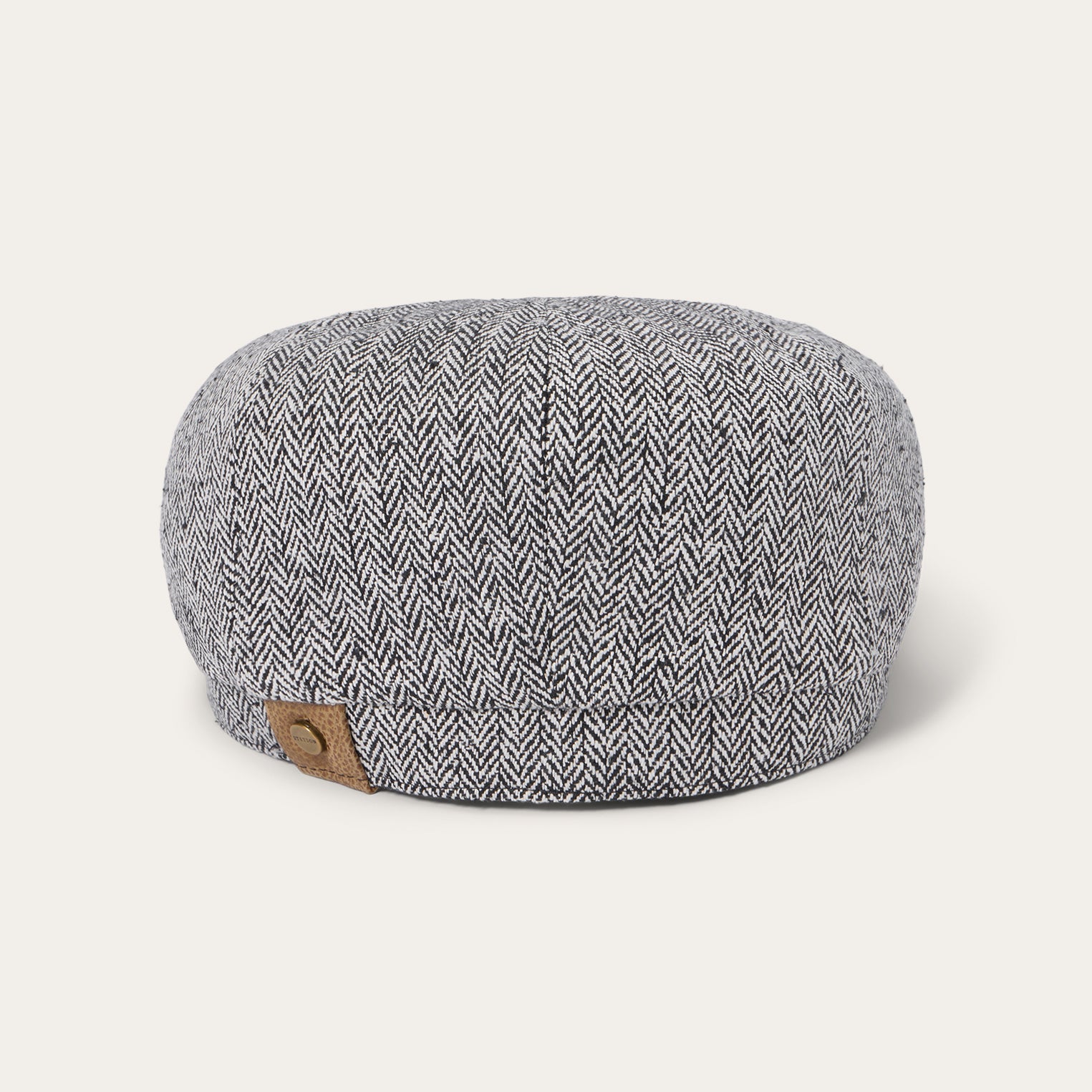 Herringbone Silk Hatteras Black Herringbone