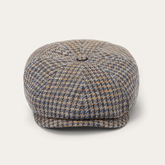 Linen/Cotton Houndstooth Hatteras Multicolor Houndstooth