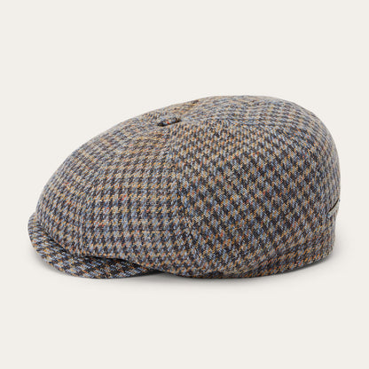 Linen/Cotton Houndstooth Hatteras Multicolor Houndstooth