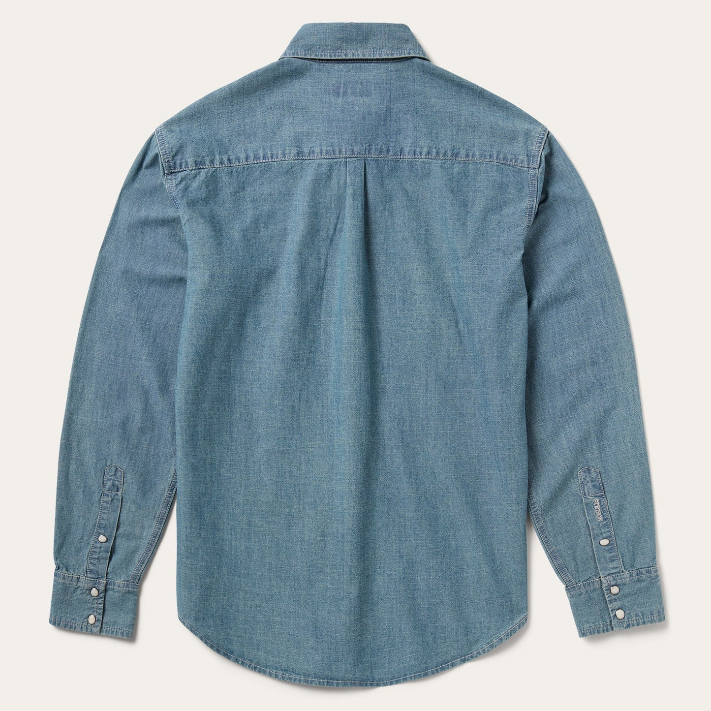 Chambray Denim Shirt Blue